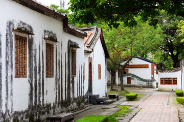 Fototapeta na wymiar Lin An Tai Historical House and Museum in Taipei city