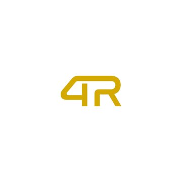 4R logo isolated on white background