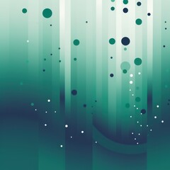 An abstract Emerald background with several Emerald dots