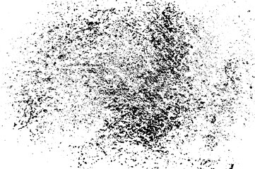 Rustic grunge vector texture with grain and stains. Abstract noise background. Weathered surface. Dirty and damaged. Detailed rough backdrop. Vector graphic illustration with transparent white. EPS10.