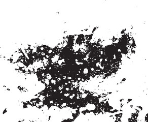 Rustic grunge texture with grain and stains. Abstract noise background. PNG graphic illustration with transparent background.