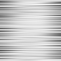 Fototapeta premium Black and white striped abstract background overlay. Motion effect. PNG graphic illustration with transparent background.