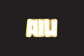 AIU Vector Logo Design