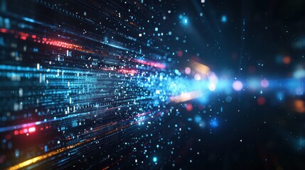 Obraz premium abstract technology background , Sci-Fi space style