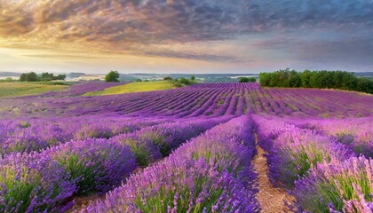 beautiful field of lavender