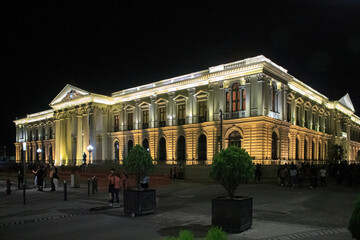 Palacio Nacional de El Salvador - obrazy, fototapety, plakaty