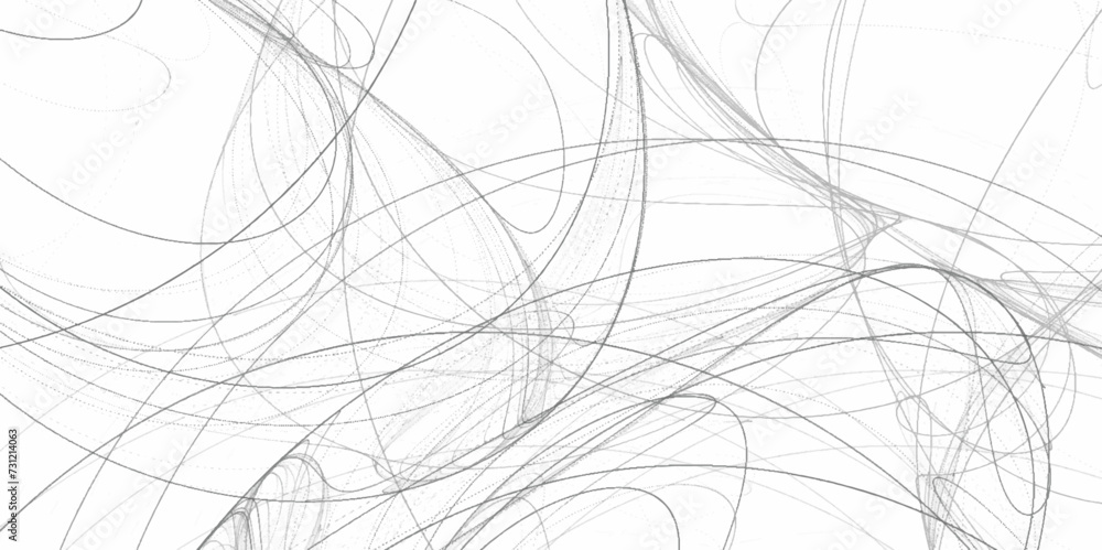 Poster abstract line vector on white background for decoration. acrylic abstract lines with wave swirl curv