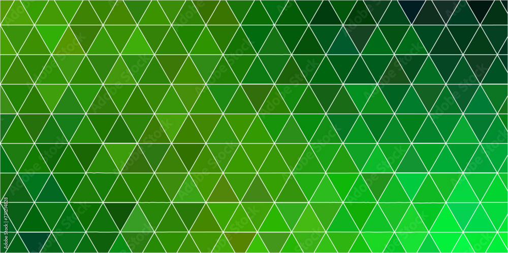 Poster light luxury green vector polygon abstract low poly background. abstract polygonal web green vector.