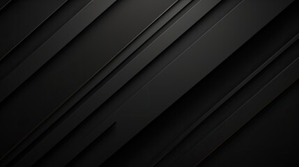 Obraz premium Black abstract corporate background. Black grey abstract modern background for design. Dark. Geometric shape. 3d effect. Diagonal lines, stripes 