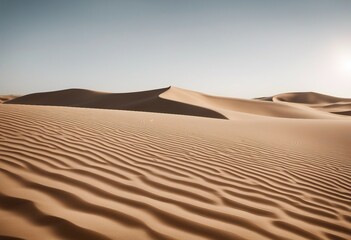 Fototapeta na wymiar Pile desert sand dune isolated on white background clipping path