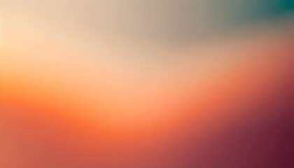 Naklejka premium Vibrant orange gradient background with blurred effect, symbolizing warmth and creativity. Perfect for web design or advertising