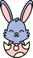 cute kawaii easter bunny