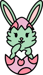 easter rabbit cartoon