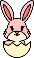 easter rabbit cartoon