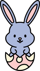 easter rabbit cartoon