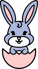 easter rabbit cartoon