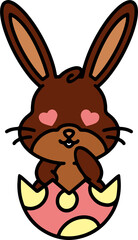 easter rabbit cartoon