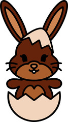 easter rabbit cartoon