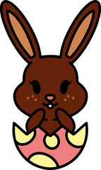 easter rabbit cartoon