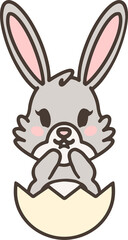 easter rabbit cartoon