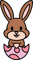 easter rabbit cartoon