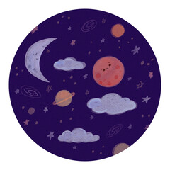 Celestial Cute Scene