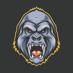 lion head mascot, portrait of a face of a vampire, head of a skull with a tattoo, head of a bear, vector illustration, vector tracing, 