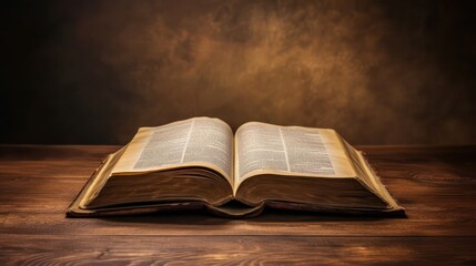 Background of a book with ample copy space.