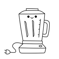 mixer doodle cartoon