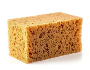 Naturschwam isoliert auf weißen Hintergrund, Freisteller