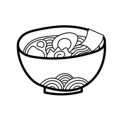 ramen cartoon