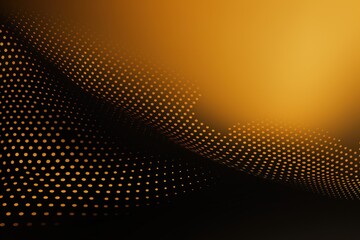 An image of a dark Gold background with black dots