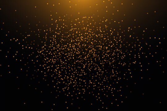 An image of a dark Gold background with black dots