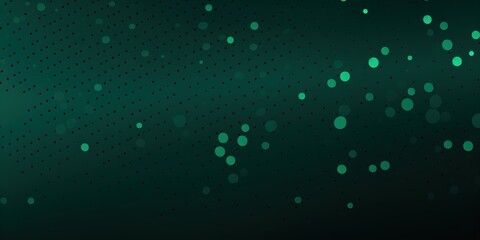 An image of a dark Green background with black dots