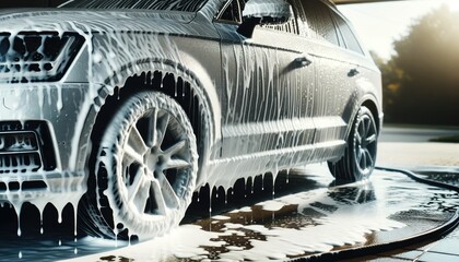 Suds and Gloss: The Car Wash Experience - 731237610