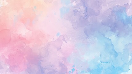 Abstract watercolor pastel background