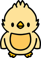 cute baby bird cartoon