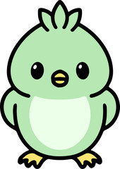 cute baby bird cartoon