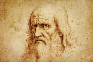 Leonardo Da Vinci - obrazy, fototapety, plakaty