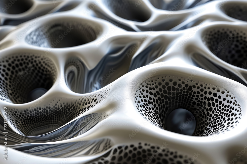 Poster generate a pattern of swirling vortexes, capturing the sense of movement and energy