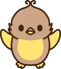 cute baby bird