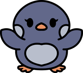 little penguin cartoon