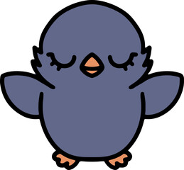 cute cartoon penguin