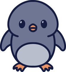 cute cartoon penguin