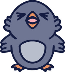 cute baby penguin cartoon