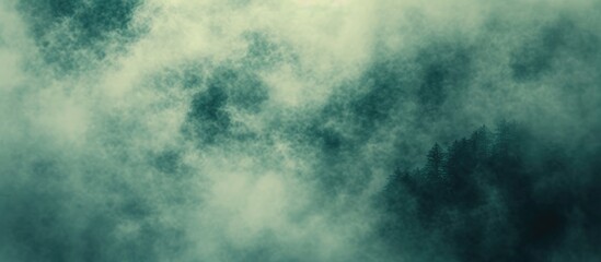 Foggy humid weather texture background Generative AI