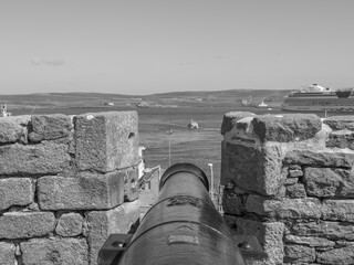 Lerwick auf den Shetland inseln