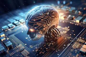 Chip implantation to improve brain connection with computer devices
