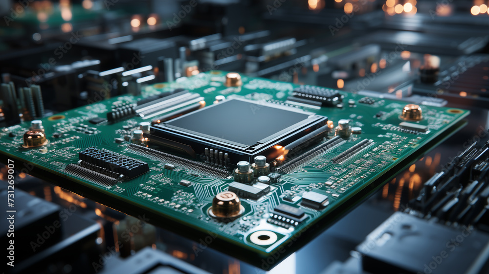 Poster tech-forward chip making for modern robotics