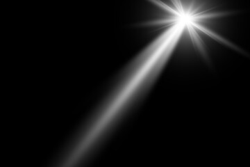 The glow lighting effect. Transparent sunlight special lens flare light effect. Jpg illustration. Use screen transparency mode